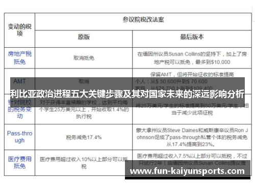 利比亚政治进程五大关键步骤及其对国家未来的深远影响分析